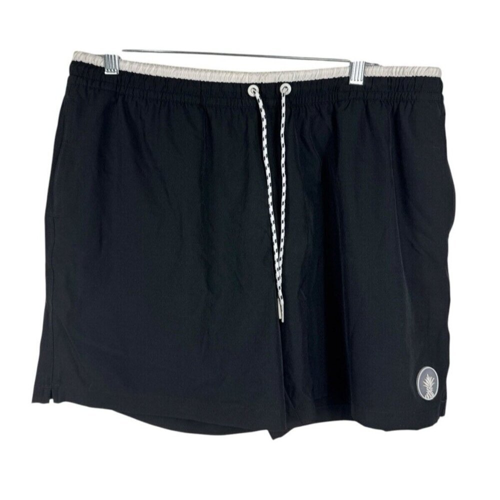 Chubbies 7" Original‎ Stretch Twill Shorts Men's XXL Black NWT